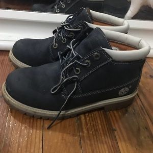 Timberland Navy Boots